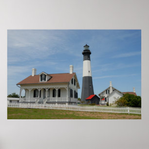 Affiches Phare d'île de Tybee