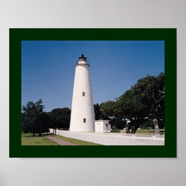 Affiches Phare d'Ocracoke (Devant)
