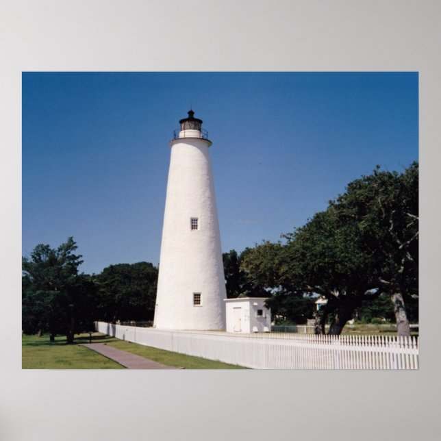 Affiches Phare d'Ocracoke (Devant)