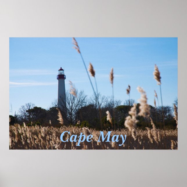 Affiches Phare du Cap May (Devant)