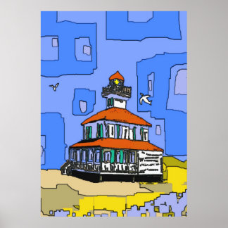 Affiches Phare du West End de la Nouvelle-Orléans
