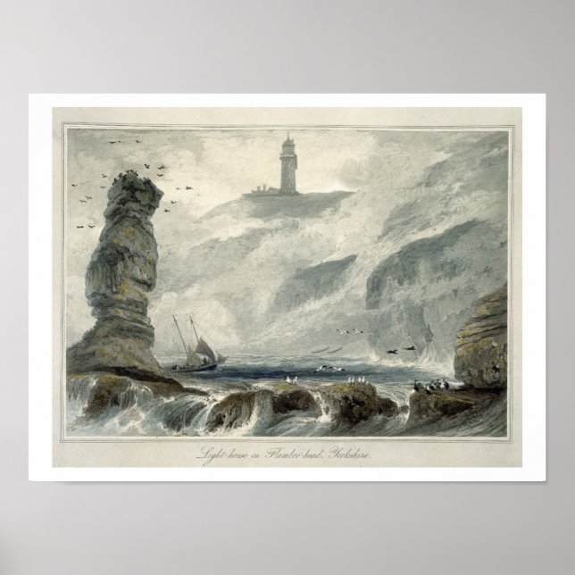 Affiches Phare sur Flamborough Head, du volume VI de (Devant)
