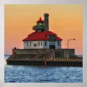 Affiches Phare sur le lac Supérieur, Duluth Minnesota