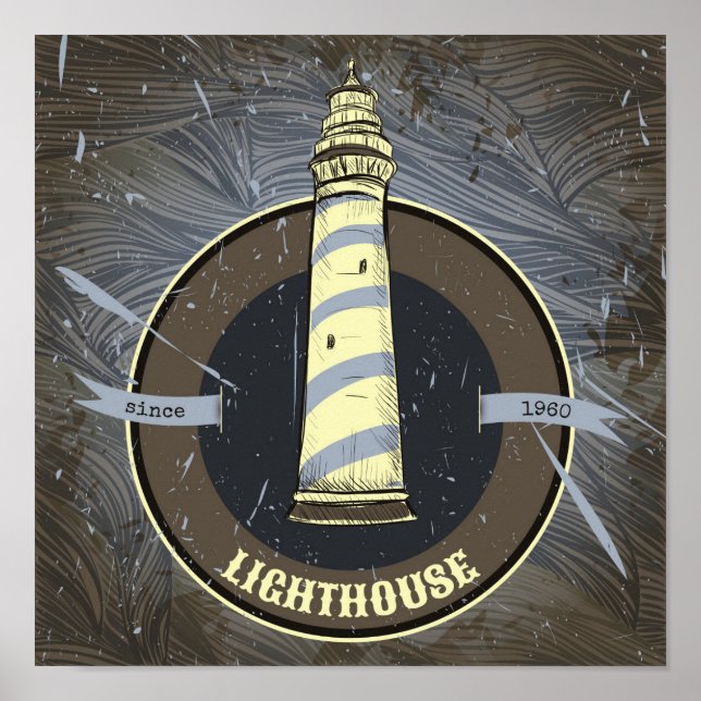 Affiches Phare vintage | 1960 (Devant)