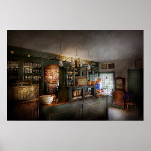 Affiches Pharmacie - Préparation du matin