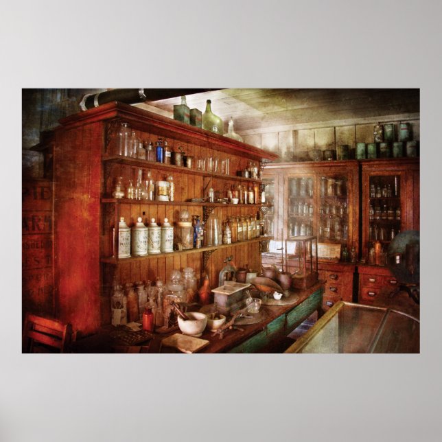 Affiches Pharmacien - En coulisses (Devant)