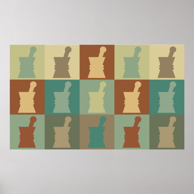 Affiches Pharmacologie Pop Art (Devant)