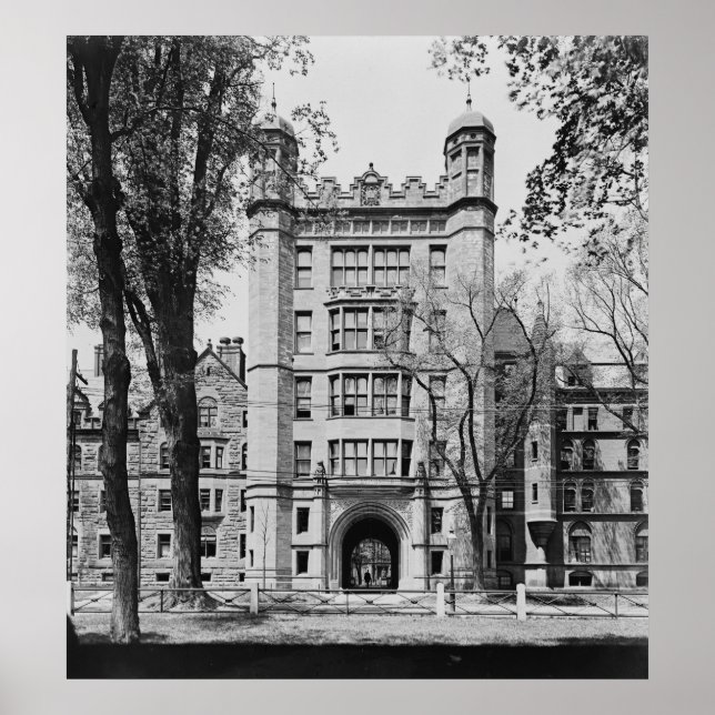 Affiches Phelps Hall and Gateway (Université de Yale) (Devant)