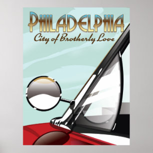Affiches Philadelphie, Pennsylvanie "Ville de l'amour frate