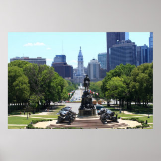 Affiches Philadelphie Skyline