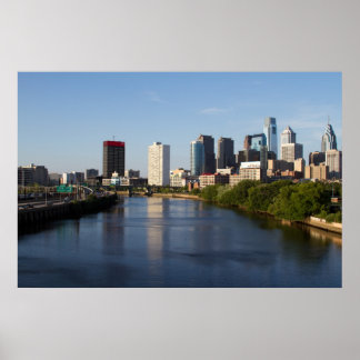 Affiches Philadelphie Skyline 3