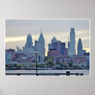 Affiches Philadelphie Skyline Photo