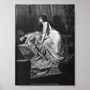 Affiches Philip Burne-Jones - The Vampire, 1897