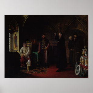 Affiches Philip de Moscou métropolitain avec Tsar Ivan