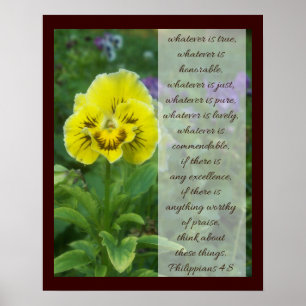 Affiches Philippiens 4:8