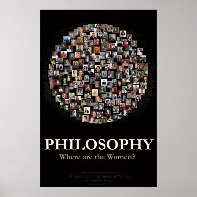 Affiches Philosophie - Où sont les Femmes ? (Devant)