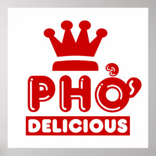 Affiches Pho King Delicious