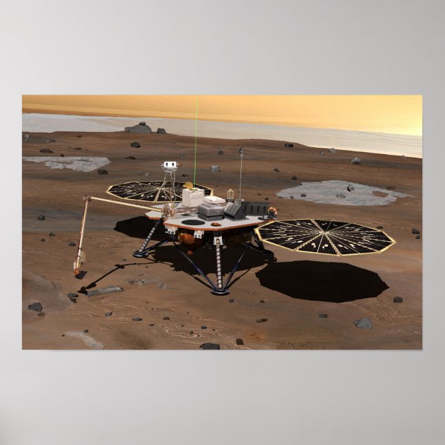 Affiches Phoenix Mars Lander (Devant)