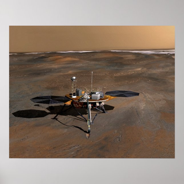 Affiches Phoenix Mars Lander 5 (Devant)
