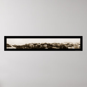 Affiches Photo 1907 d'Oceanside de mA de magnolia