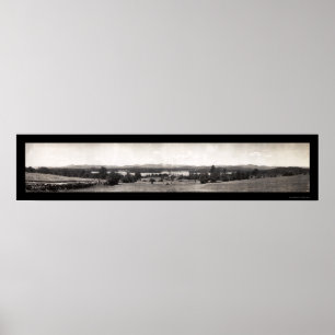 Affiches Photo 1910 de lac Kezar, Maine