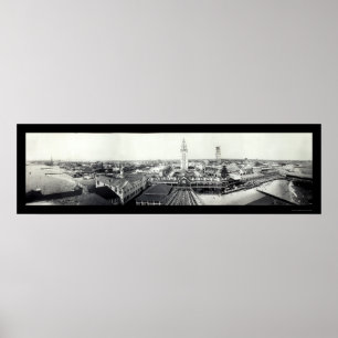 Affiches Photo 1910 de l'île Coney