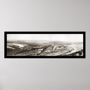 Affiches Photo 1910 de mine de cuivre de l'Utah