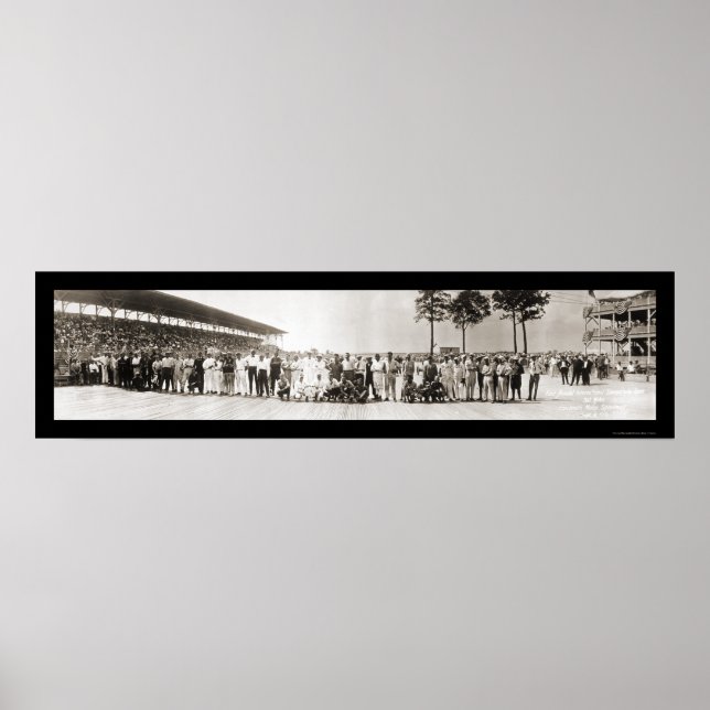 Affiches Photo 1916 du conducteur de course de Cincinnati (Devant)