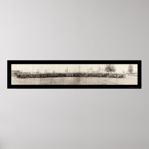 Affiches Photo 1918 de Greenleaf de camp d'armée de