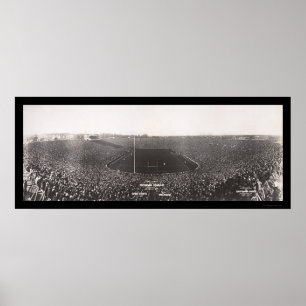 Affiches Photo 1927 du football du Michigan-Ohio