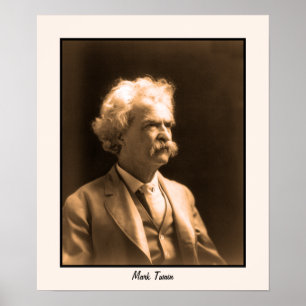 Affiches Photo Art Mark Twain