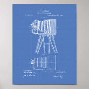Affiches Photo Camera 1885 Art Brevet - Plan directeur