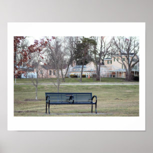 Affiches Photo de Banc de Parc