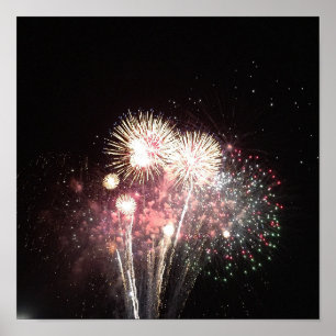 Affiches Photo de feu d'artifice
