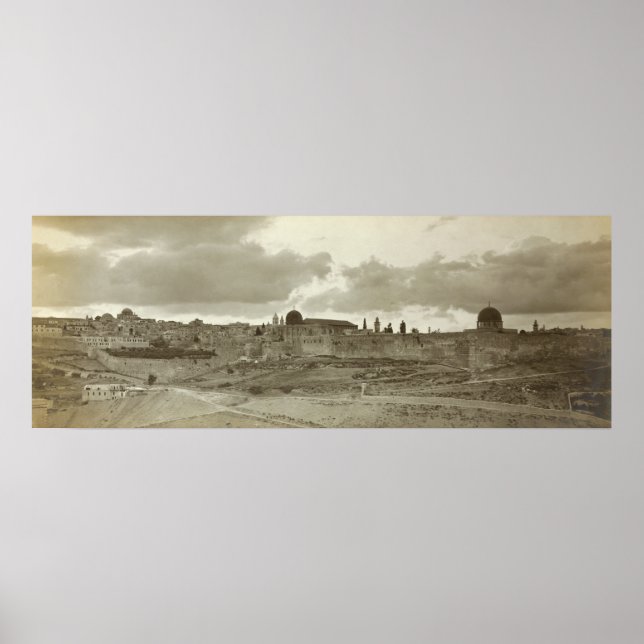 Affiches Photo de Jérusalem du sud-est (Devant)