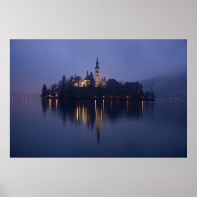 Affiches Photo de Lake Bled par cARTerART (Devant)