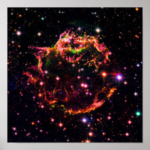Affiches Photo de l'espace du rémanent de supernova de la n