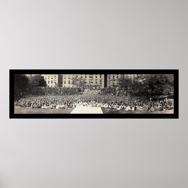 Affiches Photo des étudiants de l'État de Penn 1922 (Devant)