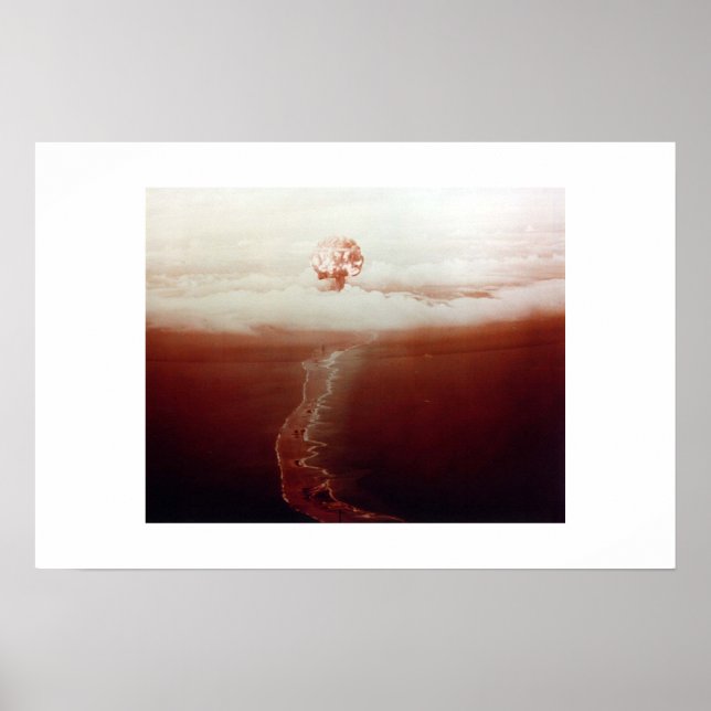 Affiches Photo d'essai nucléaire : George (Devant)