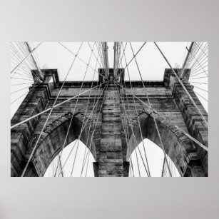 Affiches Photo du pont Brooklyn à New York