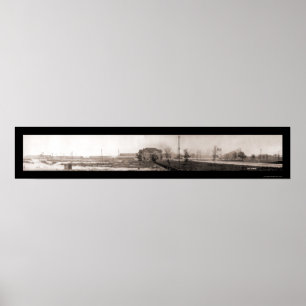 Affiches Photo en acier 1910 de Gary Indiana