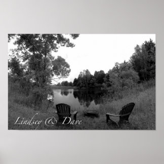Affiches Photo Fiançailles Lindsey & Dave