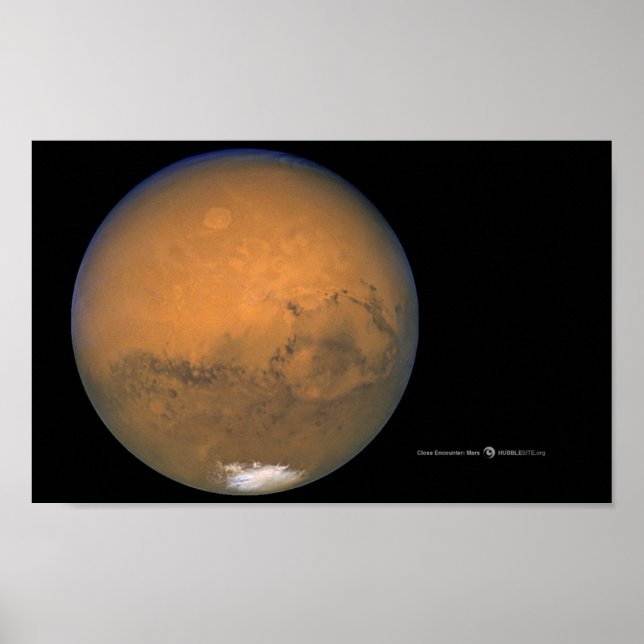 Affiches Photo Hubble De L'Affiche Mars (Devant)
