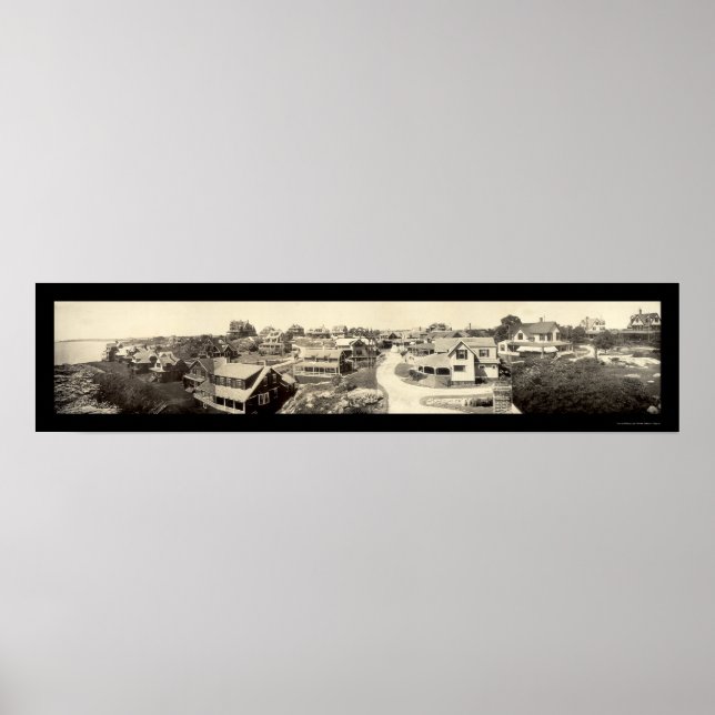 Affiches Photo Oceanview Marblehead 1908 (Devant)