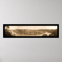 Photo panoramique East Brady 1909