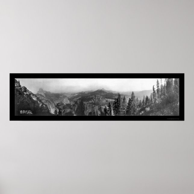 Affiches Photo Upper Yosemite CA 1911 (Devant)