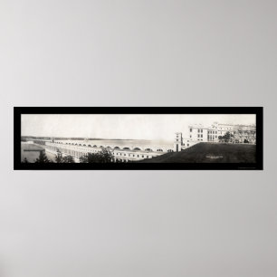 Affiches Photo Wilson Dam Power House 1933