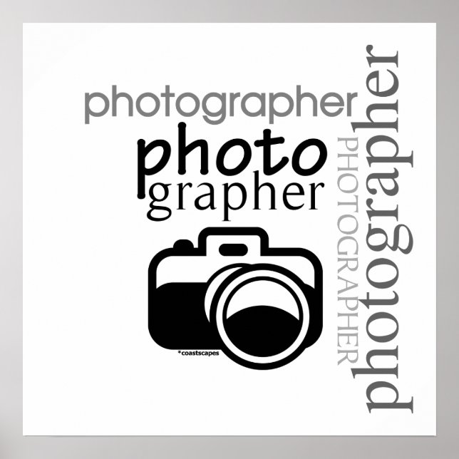 Affiches Photographe v.2 (Devant)