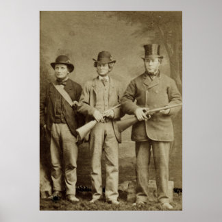 Affiches Photographie antique - Le Parti de la chasse