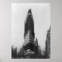 Photographie de construction de l'ancien bâtiment